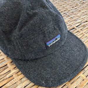Patagonia Charcoal Grey Wool Cap